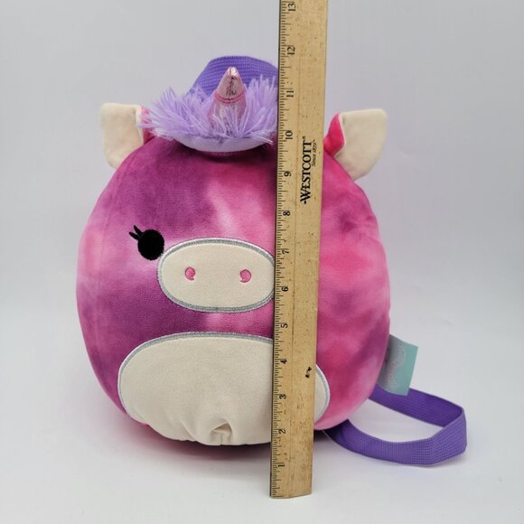 Squishmallows Lola the Unicorn 10” Backpack‎ - Picture 5 of 6